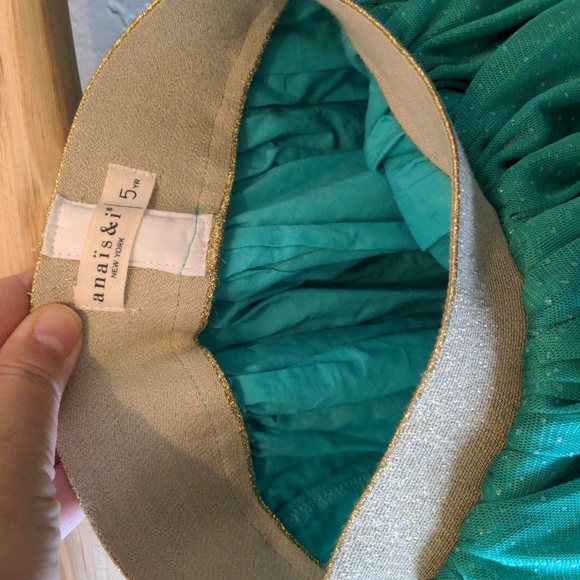 Green tule skirt - Picture 2 of 3